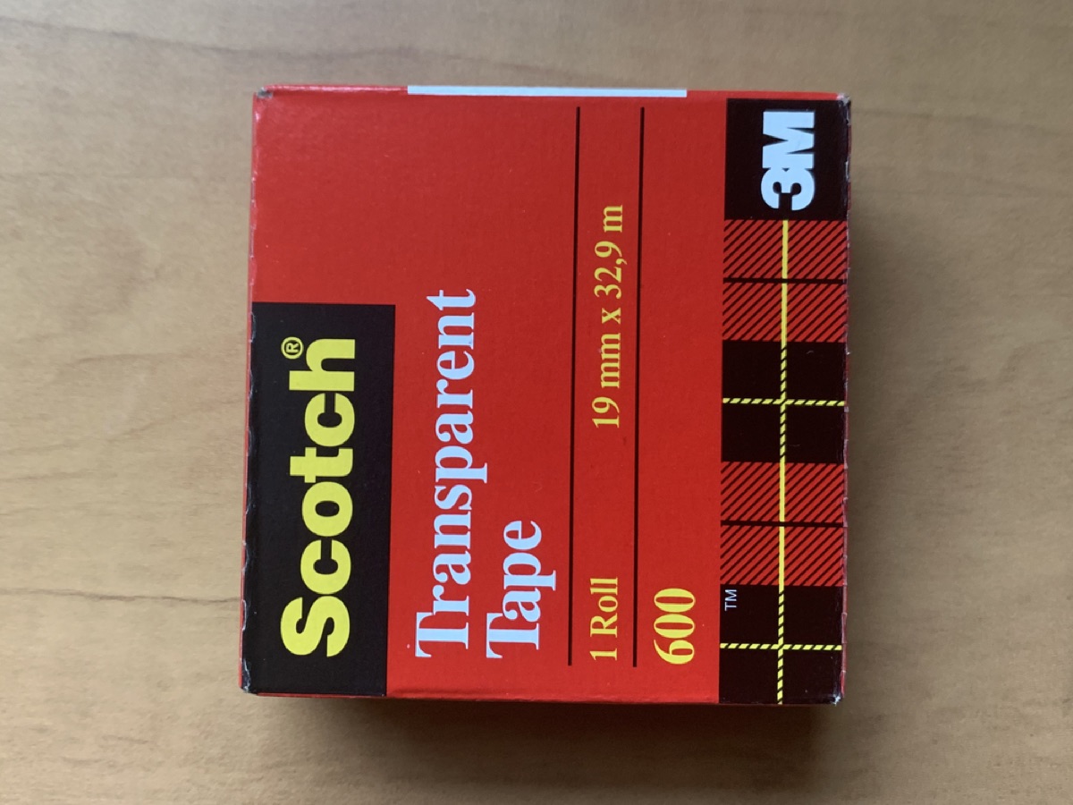Roll of clear tape